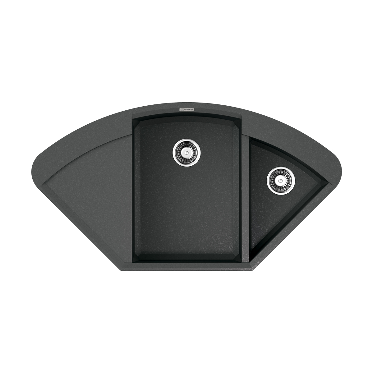 Кухонные мойки Кухонная мойка 1057x575x210 Sakaime 105C-PL Tetogranit/платина 