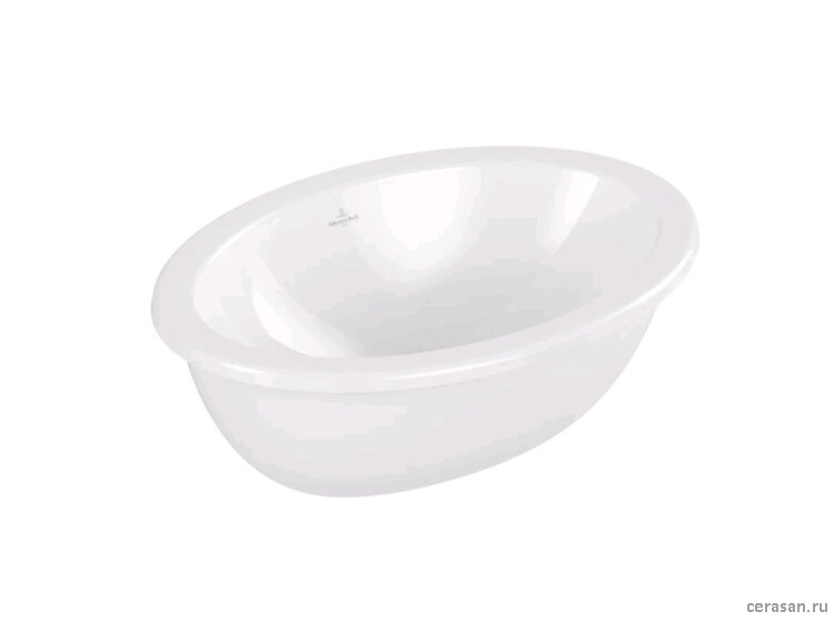 Раковины Раковина 485x325x215, отверстия для смесителя-отсутствуют, CeramicPlus, цвет альпийский белый 