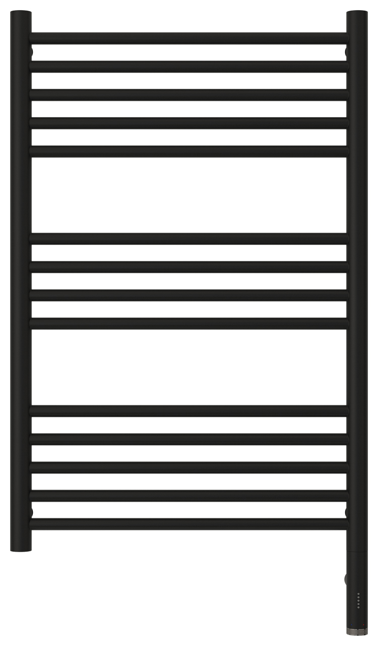 Полотенцесушители Полотенцесушитель электрический прямая 800х500 / МЭМ правый (Матовый чёрный) 