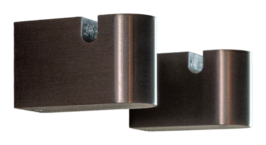 Крючок Sixty, настенный, сталь, цвет Back Ivory сатинированный