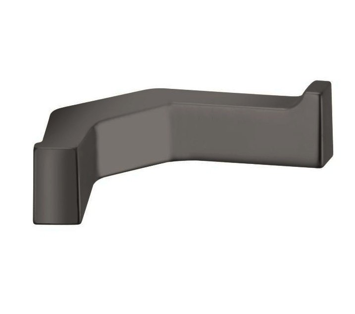 Аксессуары для ванной Двойной крючок для халата | полотенца (хром черный шлифованный) 