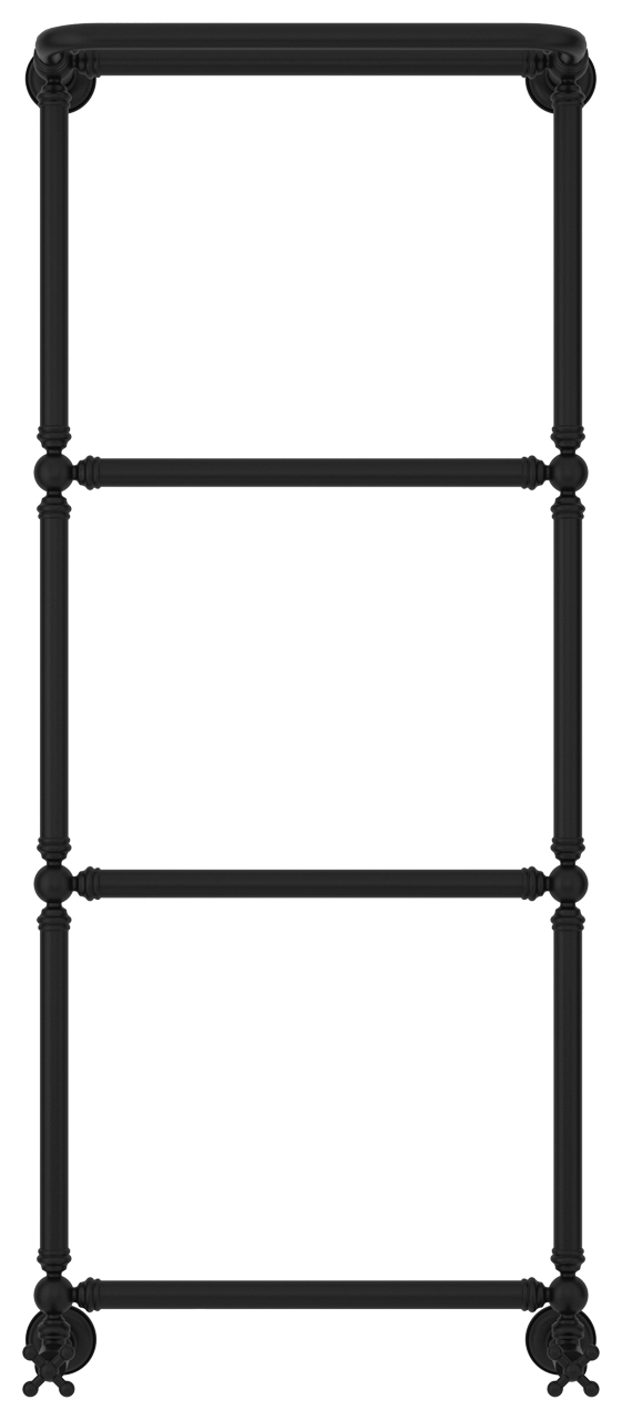 Полотенцесушители 1386 Полотенцесушитель 1260х500 (Матовый чёрный) 