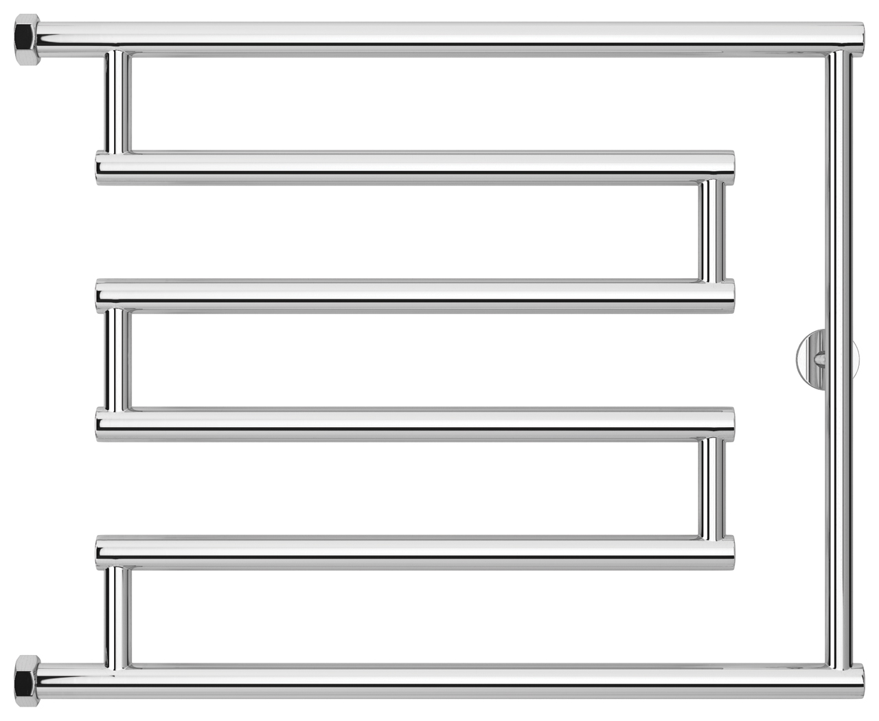 Полотенцесушители Полотенцесушитель model L+ 500х650 (Без покрытия) 