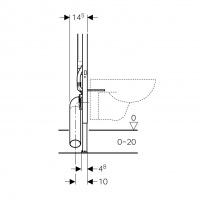 Системы инсталляции Duofix 111.796.00.1 Система инсталляции для подвесного унитаза 