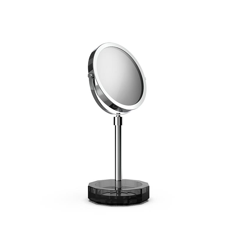 Зеркало косметическое Антрацит / Хром