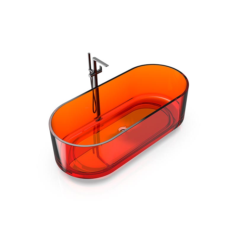 Ванны Ellipse shape Ванна 170x75x56 см, цвет Amber # 065 (Orange Matt) 