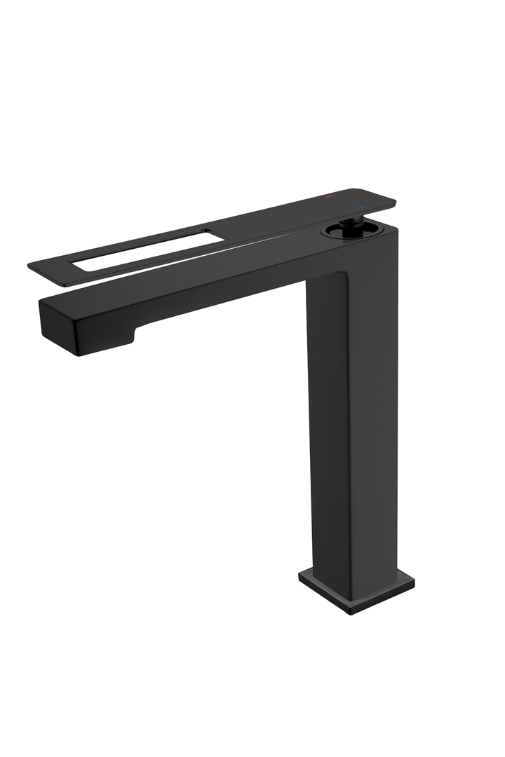 Смесители Смеситель для умывальника высокий Black 