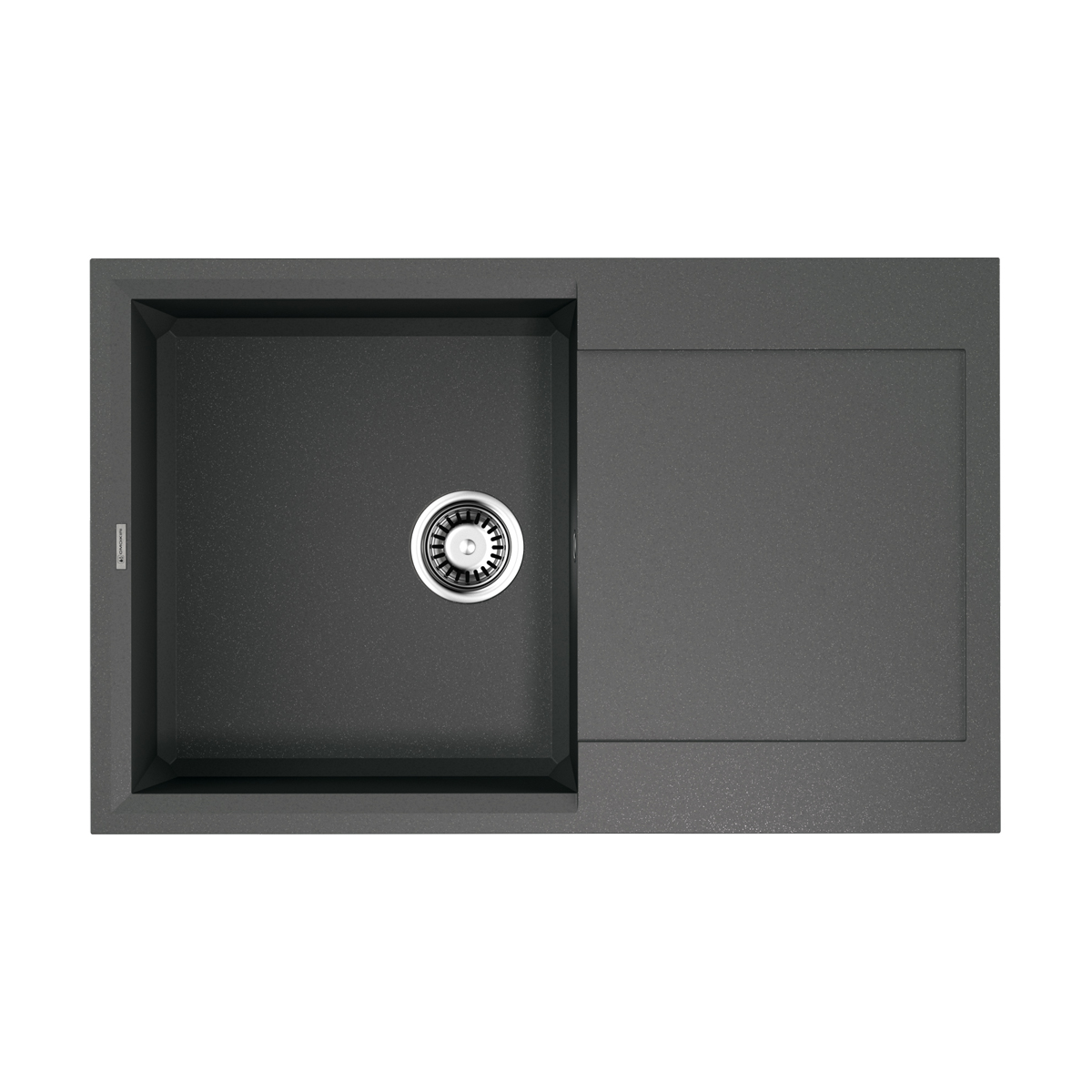 Кухонные мойки Кухонная мойка 790x500x200 Sakaime 79-PL Tetogranit/платина 