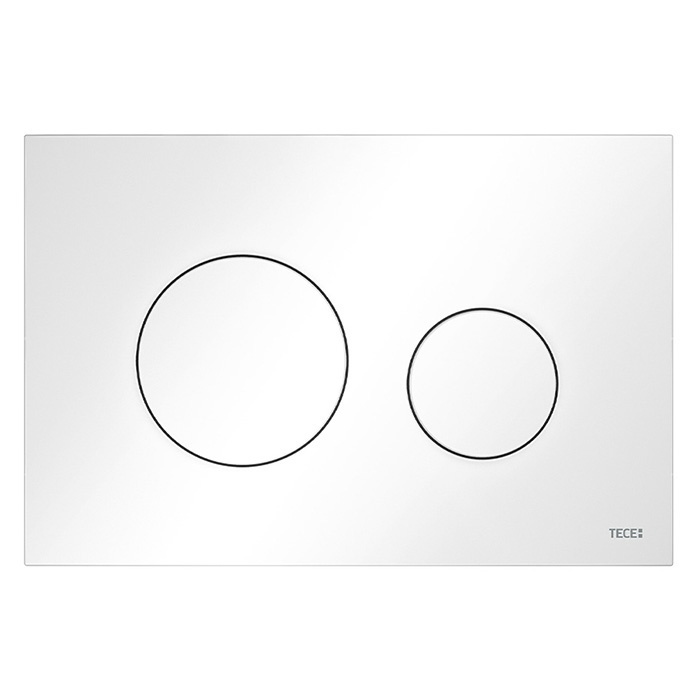 TECE Loop 2.0 9240920 Накладная панель смыва для унитаза (белый глянцевый)