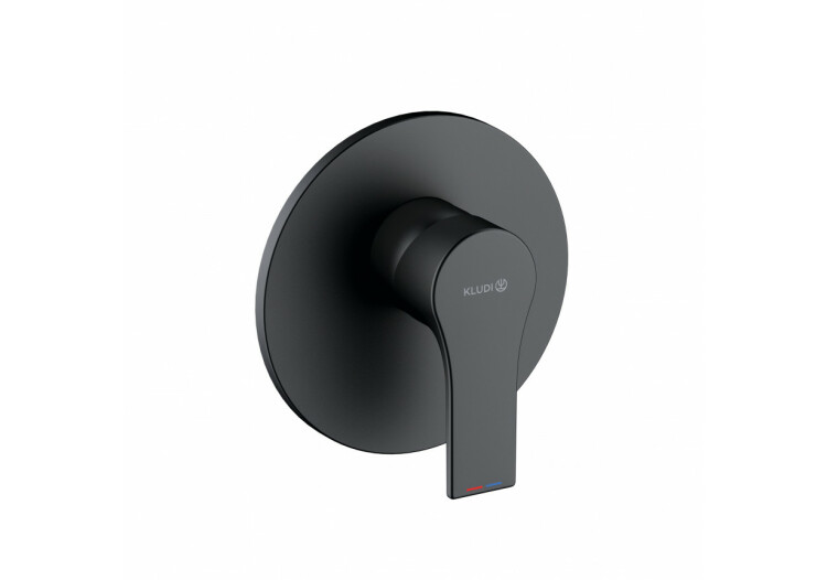 Смеситель для душа, на 1 потребитель, черный матовый