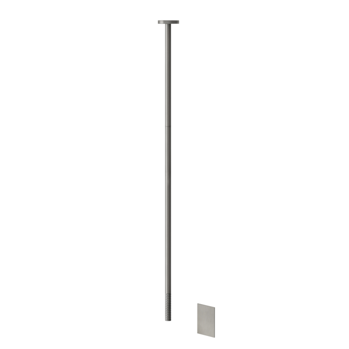 Смесители Смеситель для раковины потолочный, электронный, внешняя часть, цвет Steel Brushed 