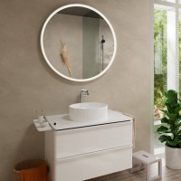 Смесители CoolStart EcoSmart+ Высокий смеситель для раковины, хром 