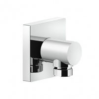 Комплектующие Шланговое подключение хром 