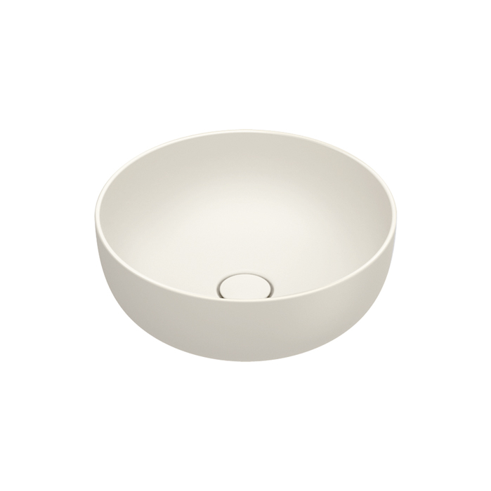 Раковины Раковина 42 h16 накладная, без отверстий под смеситель, покрытие Cataglaze+, цвет Lino Satinato 