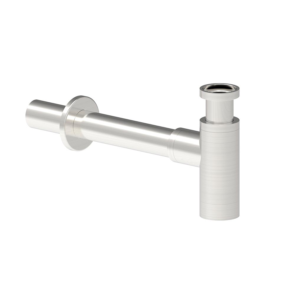 Комплектующие Сифон для раковины, цвет BRUSH NICKEL 