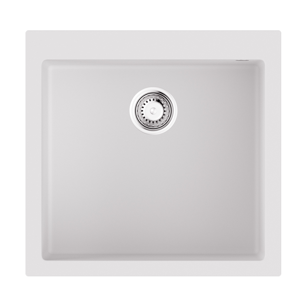 Кухонные мойки Кухонная мойка 570x500x200 Bosen 57A-WH Artceramic/белый 