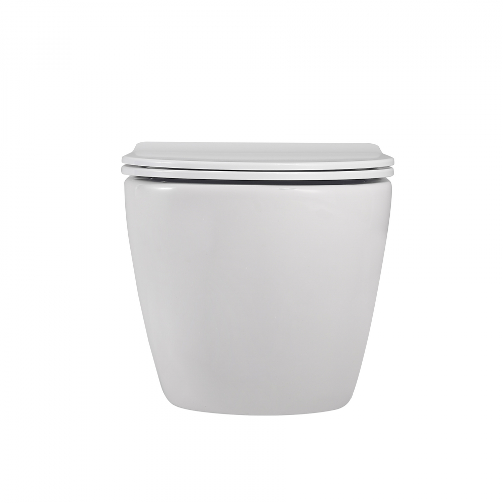 Унитазы Унитаз подвесной белый, безободковый 