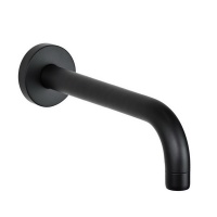 Душевая программа Душевая система с функцией наполнения ванны - комплект с термостатом, чёрный матовый 