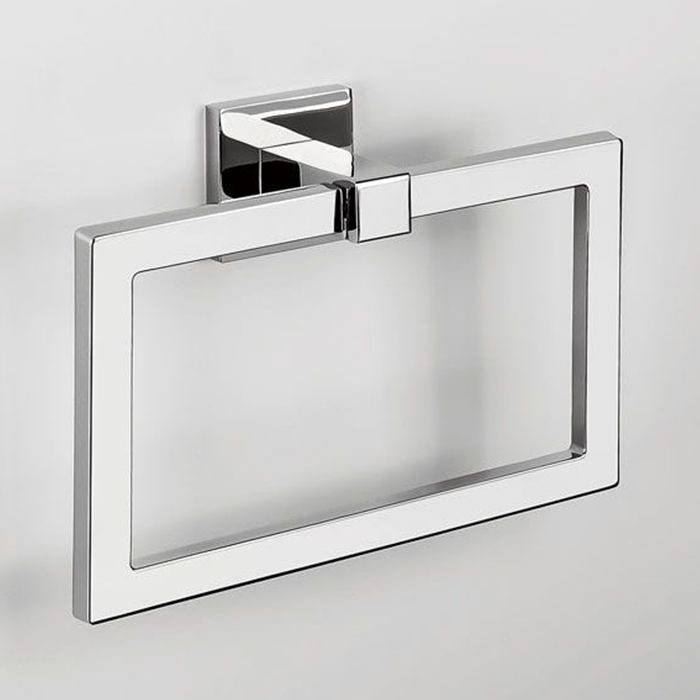 Держатель полотенца кольцевой 19,4*13,7 см, цвет хром