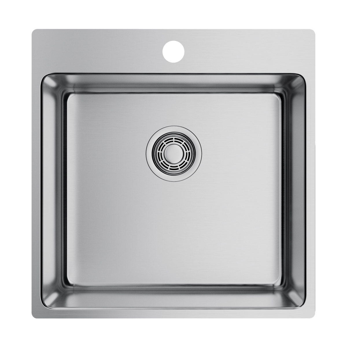 Кухонные мойки Кухонная мойка 500x500x190 Amadare 50-IN нержавеющая сталь/нержавеющая сталь 