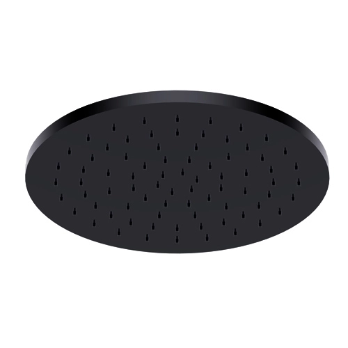 Душевая программа Верхний душ d-300mm, цвет черный матовый. 