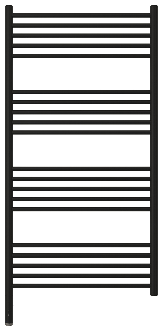 Полотенцесушители Полотенцесушитель электрический прямая 1200х600 / МЭМ левый (Матовый чёрный) 