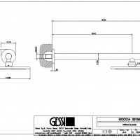 Душевая программа Верхний душ с кронштейном хром 