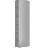 Мебель для ванной Шкаф-пенал - петли справа (инокс) 