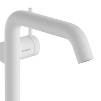 Смесители CoolStart EcoSmart+ Высокий смеситель для раковины, белый матовый 