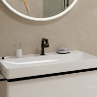 Смесители CoolStart EcoSmart+ Смеситель для раковины, чёрный матовый 