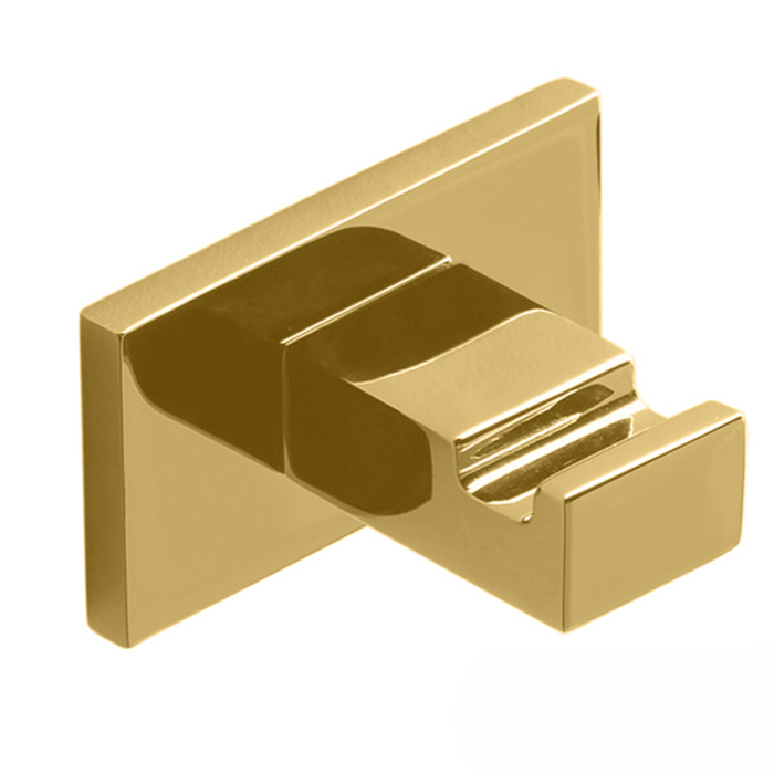 Крючок одинарный, цвет PVD золото матовое