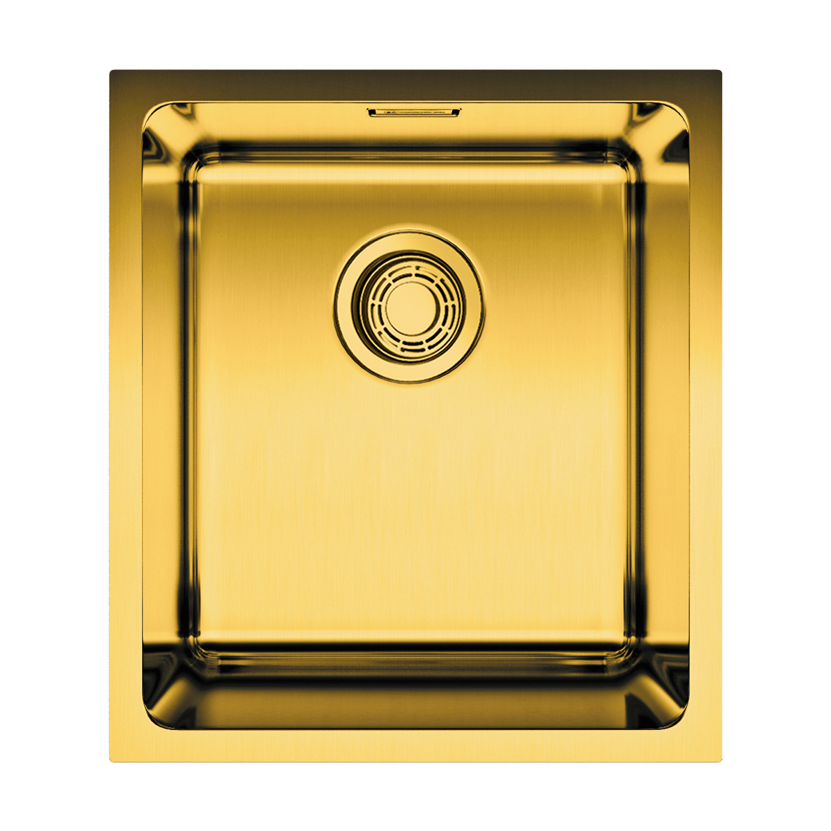 Кухонные мойки Кухонная мойка 390x440x200 Tadzava 39-U/I-AB нержавеющая сталь/латунь 