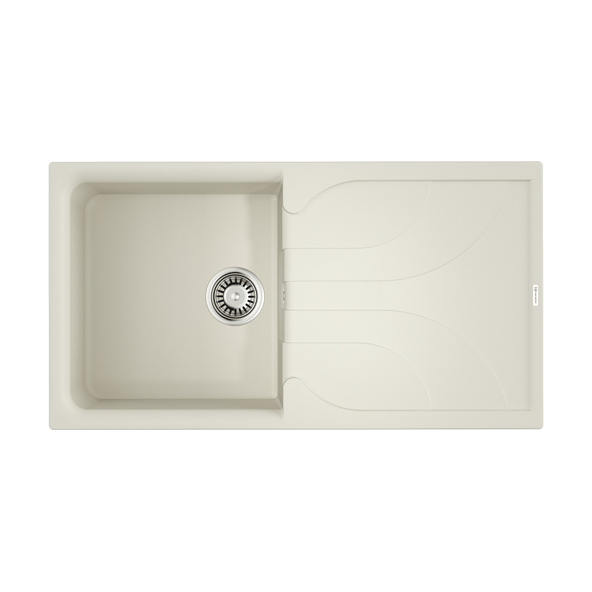 Кухонные мойки Кухонная мойка 1000x500x210 Yasugata 100-WH Tetogranit/белый 