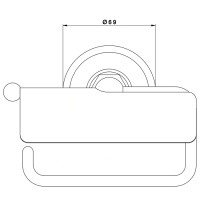 Аксессуары для ванной Бумагодержатель, цвет 
