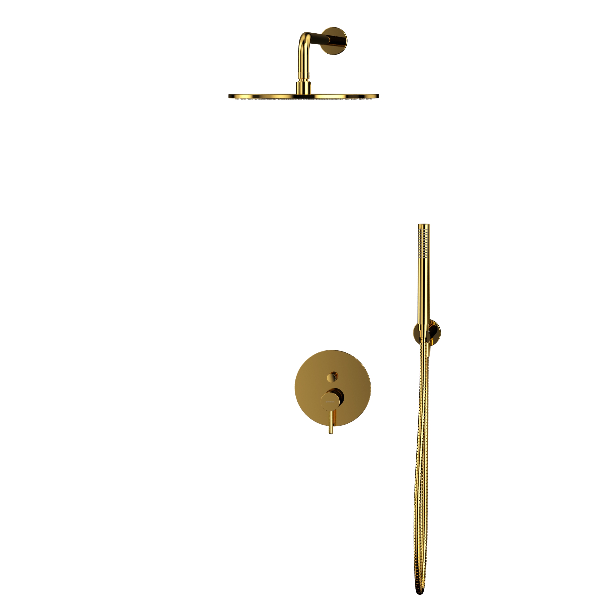 Душевая программа Система для душа скрытого монтажа YSET04GL (золото) 