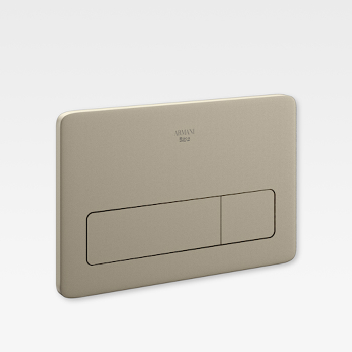 Baia Клавиша двойного смыва 3/6 л для системы инсталляции Duplo (арт. 890090400), цвет: greige