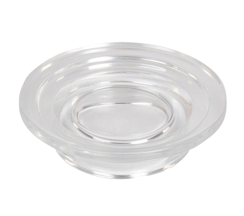 Аксессуары для ванной Мыльница (прозрачное стекло) 