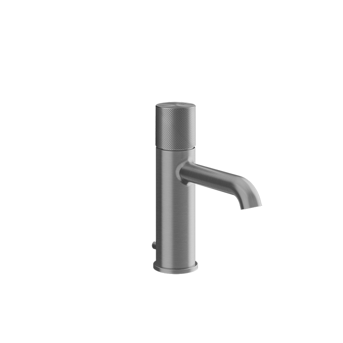 Смесители GESSI HABITO DIAMANTATO Смеситель для раковины на 1 отверстие, однорычажный, в комплекте с донным клапаном, цвет хром 