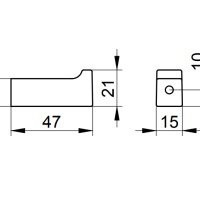 Аксессуары для ванной Крючок для халата | полотенца (чёрный матовый) 