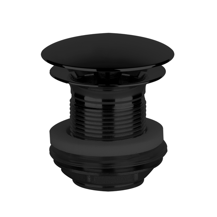 Комплектующие Донный клапан свободного слива 1 1/4, без перелива, цвет Black XL 