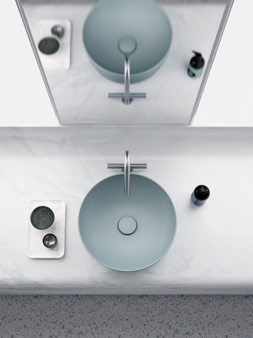 Раковины Раковина-чаша накладная 400x400 мм 