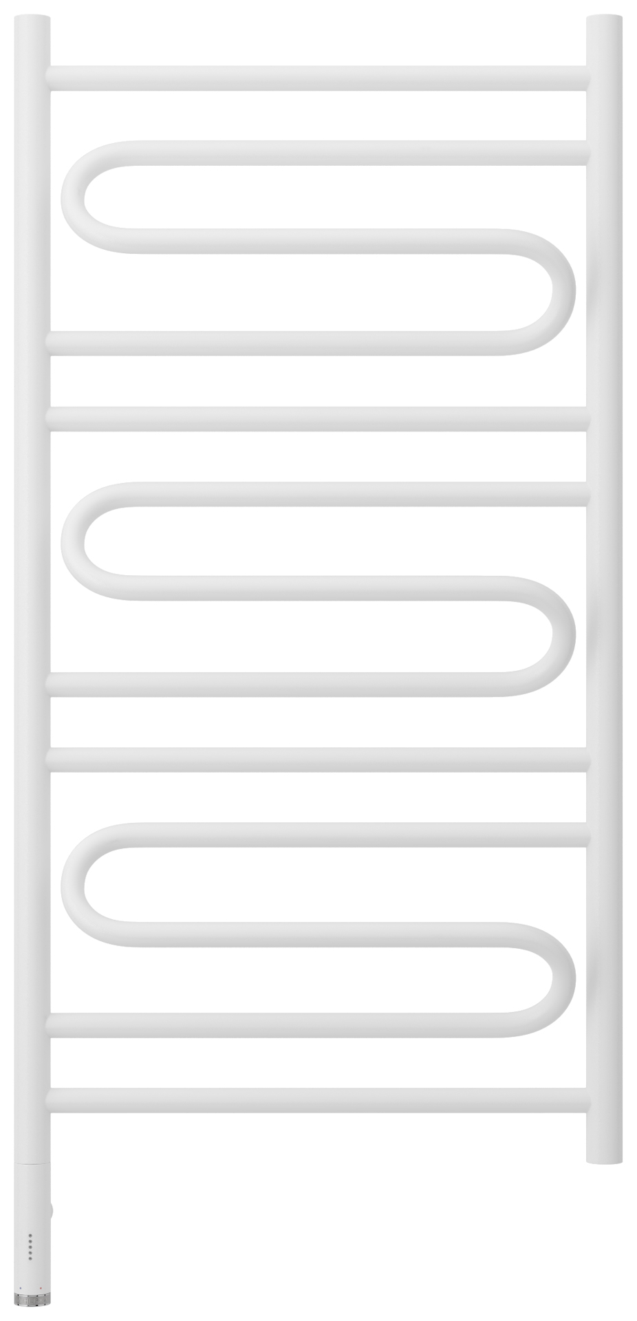 Полотенцесушители Полотенцесушитель электрический 1000х500 МЭМ левый (Матовый белый) 
