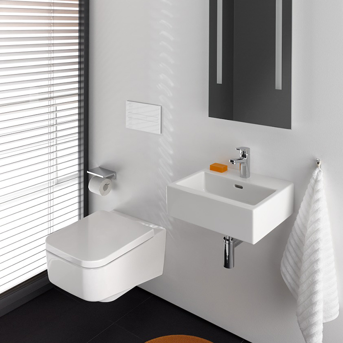 Раковины Раковина 450х380х140мм с 1 отв. под смеситель, цвет: белый 