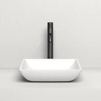 Раковины Раковина накладная 380х380, матовая, материал S-Stone 