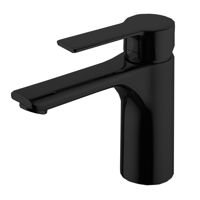 Смесители Смеситель для раковины, на 1 отверстие, цвет чёрный матовый 