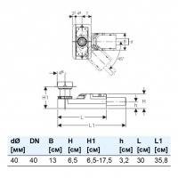 Душевые лотки и трапы CleanLine 154.152.00.1 Душевой трап 