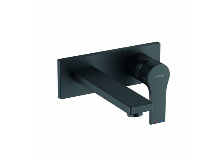 Смеситель для раковины, черный матовый