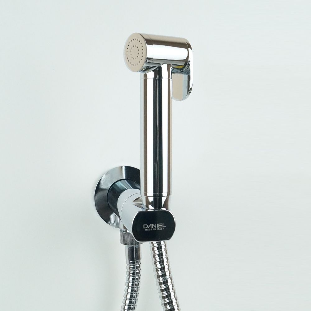 Комплект гигиенического душа с прогрессивным картриджем, цвет хром