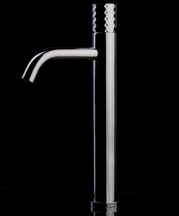 Смесители Смеситель для умывальника высокий BLACK DIAMOND CHROME 