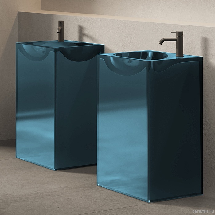 Раковины Раковина напольная 495х455хh880 мм, цвет dark blue 